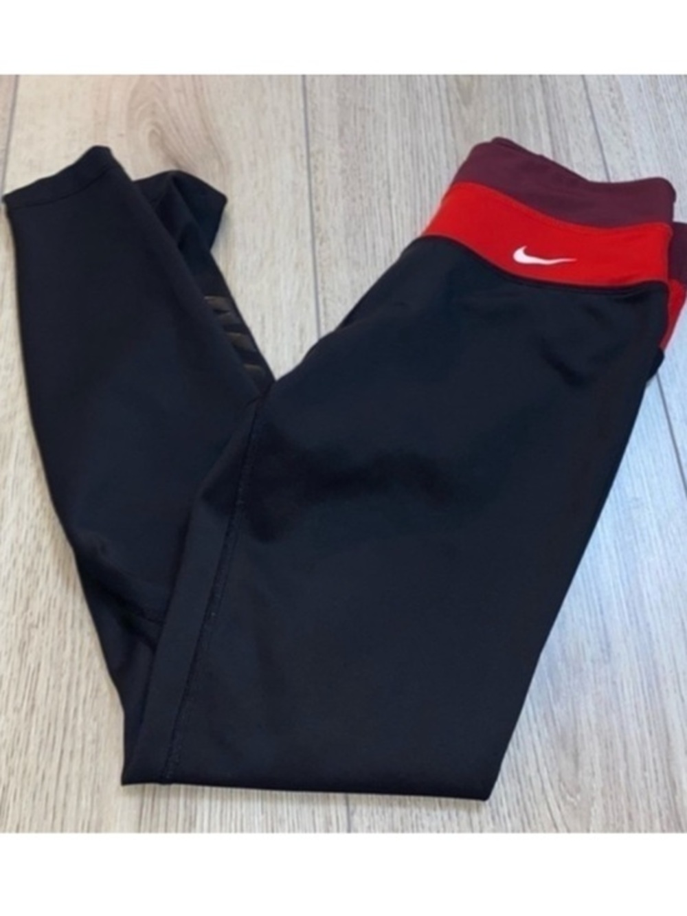 Nike Black red Leggings tights